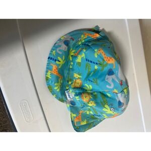 iPlay‎ Baby Safari Animals Print Sun Hat 9-18 Months UPF 50+ Swim Hat